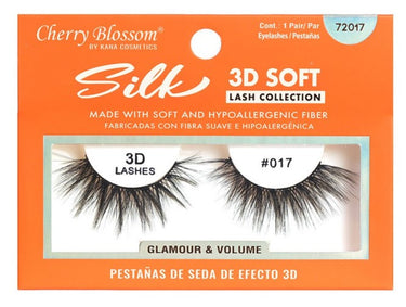 Cherry Blossom Silk 3D Soft Lashes #017 – 72017 - ANNS BEAUTY SUPPLY